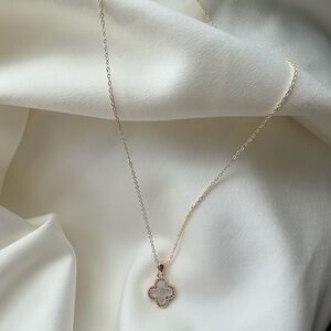 dainty flora necklace | 14k gold filled